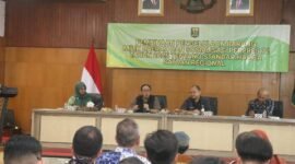 Sekda Ade Suryaman membuka kegiatan Pembinaan Barang Milik Daerah Pemerintah Kabupaten Sukabumi,