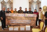 Pemkab Sukabumi melepas bantuan kemanusiaan untuk korban bencana di Aceh