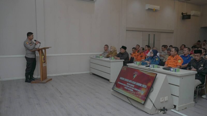 Polres Sukabumi bersama Pemerintah Kabupaten Sukabumi, TNI-Polri,