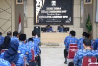 Bupati Sukabumi H. Asep Japar memimpin Rapat Dinas Bulan Desember 2025