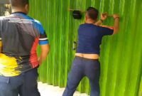 Petugas Damkar Palabuhanratu bergerak cepat padamkan kebakaran,