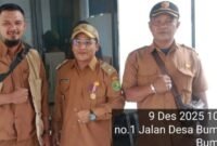 Kades Bumiwangi menyampaikan apresiasi kepada UPTD SDA Citarum
