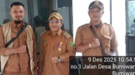 Kades Bumiwangi menyampaikan apresiasi kepada UPTD SDA Citarum
