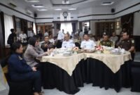 Ketua DPRD Kabupaten Sukabumi menghadiri silaturahmi Forkopimda Kota dan Kabupaten Sukabumi