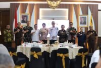 Wakil Bupati Sukabumi menghadiri silaturahmi Forkopimda Kota dan Kabupaten Sukabumi