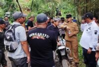 Disperkim Kabupaten Sukabumi melakukan survei lokasi terdampak bencana