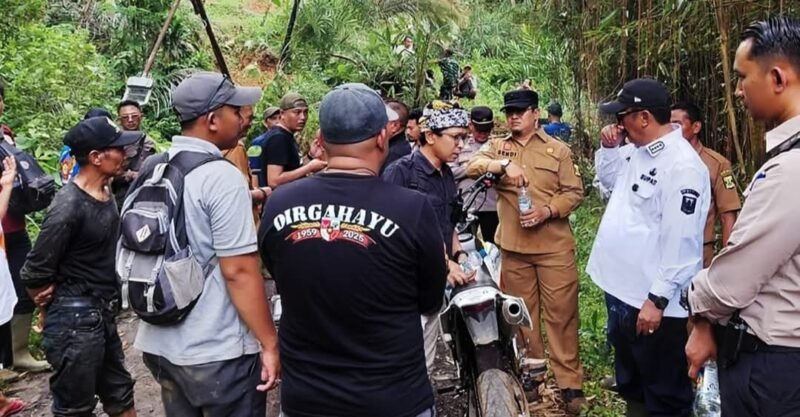 Disperkim Kabupaten Sukabumi melakukan survei lokasi terdampak bencana