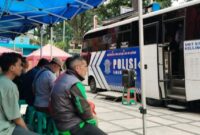 Satlantas Polrestabes Bandung kembali menghadirkan layanan SIM Keliling.
