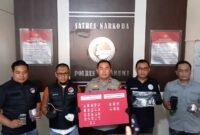 Polres Sukabumi mengungkap perkembangan penanganan kasus dugaan keterlibatan oknum Kepala Desa