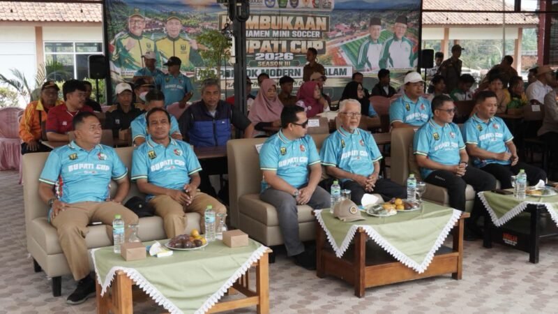 Turnamen Mini Soccer Bupati Cup 2026