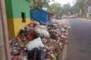 Tumpukan sampah yang meluber di sejumlah TPS kawasan wisata Karang Hawu,